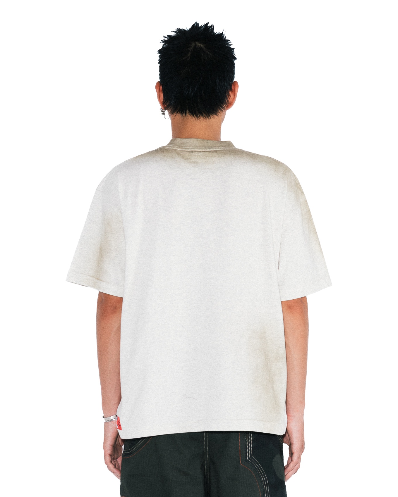 Half Dino Boxy Tee - DirtWash
