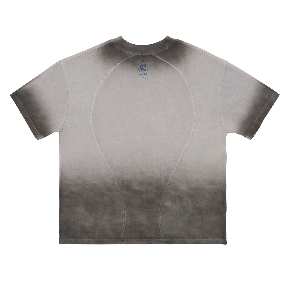 TR: Vase T- Shirt - Black Washed - BLUE
