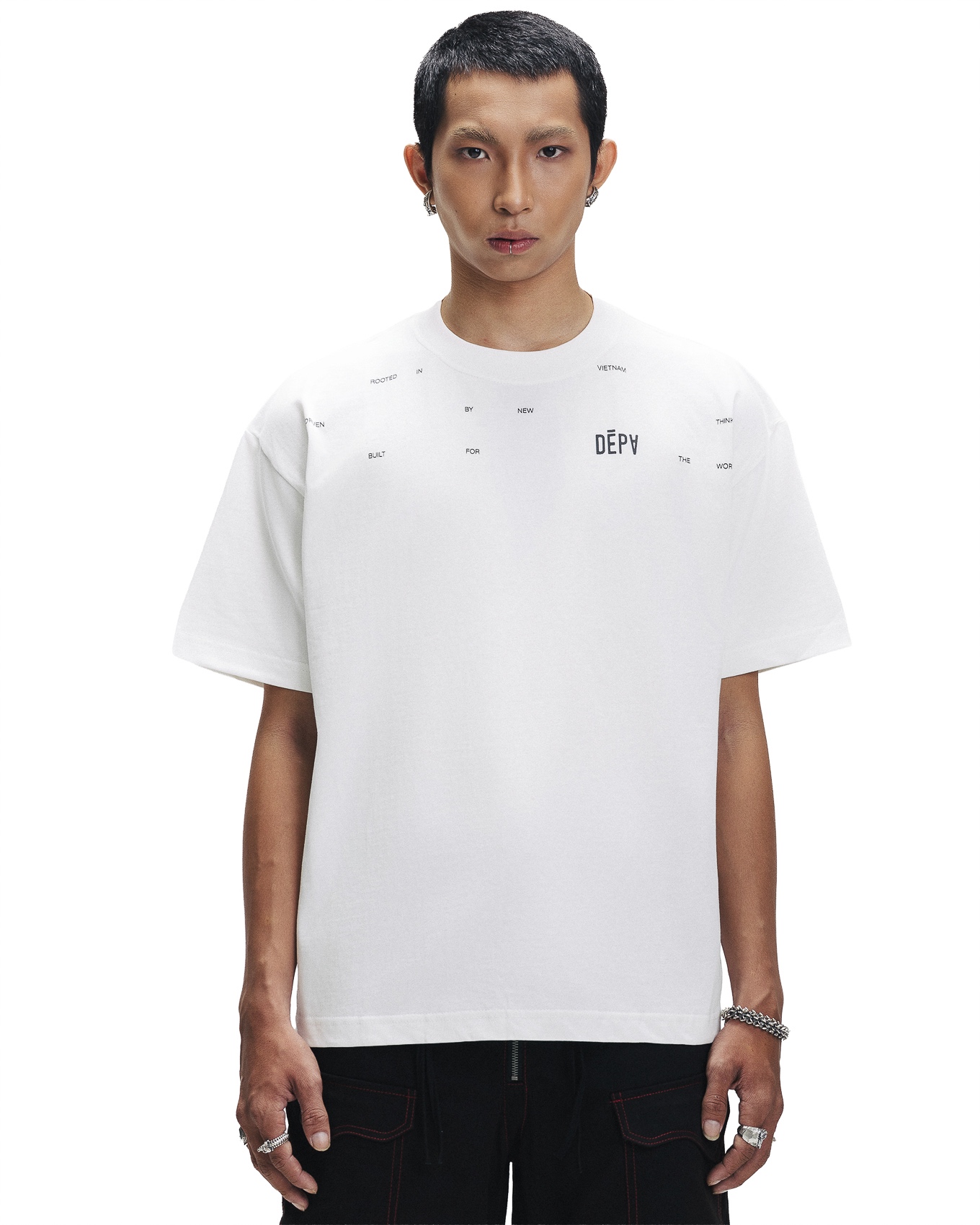 DEPA WHITE T SHIRT