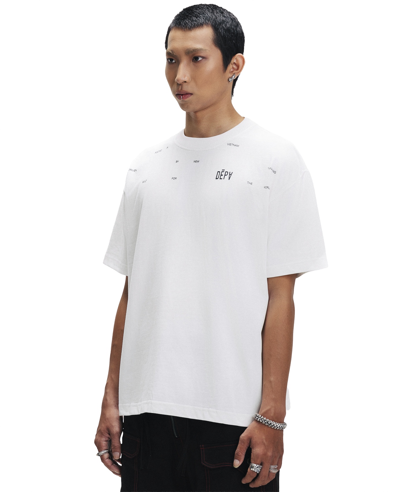 DEPA WHITE T SHIRT