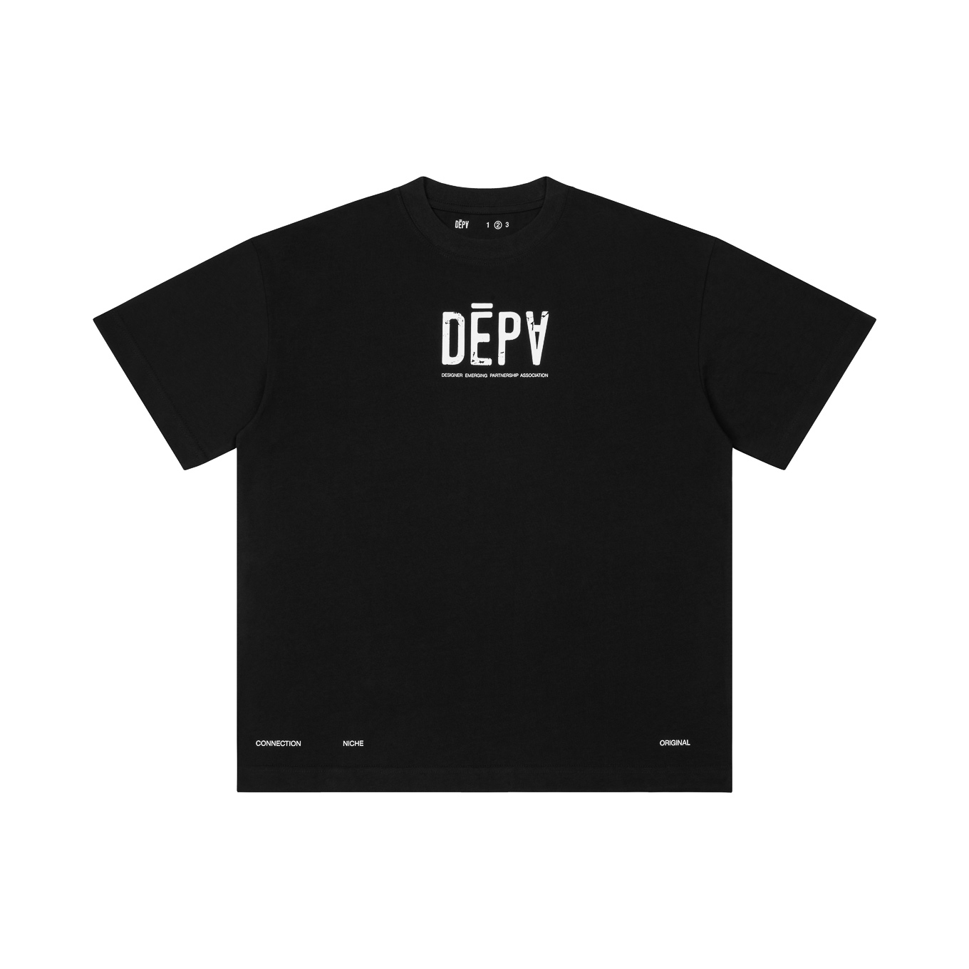DEPA BLACK T SHIRT