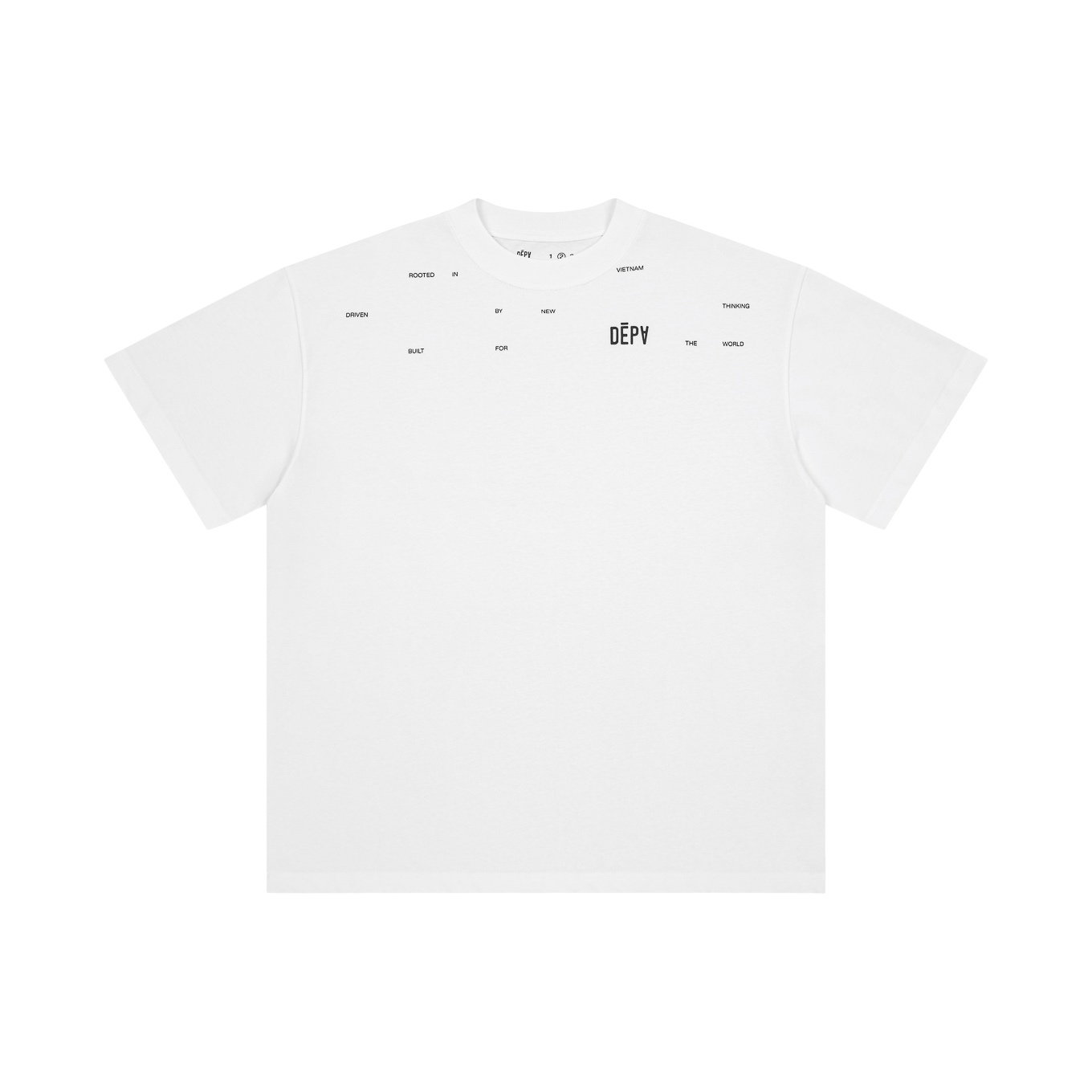 DEPA WHITE T SHIRT