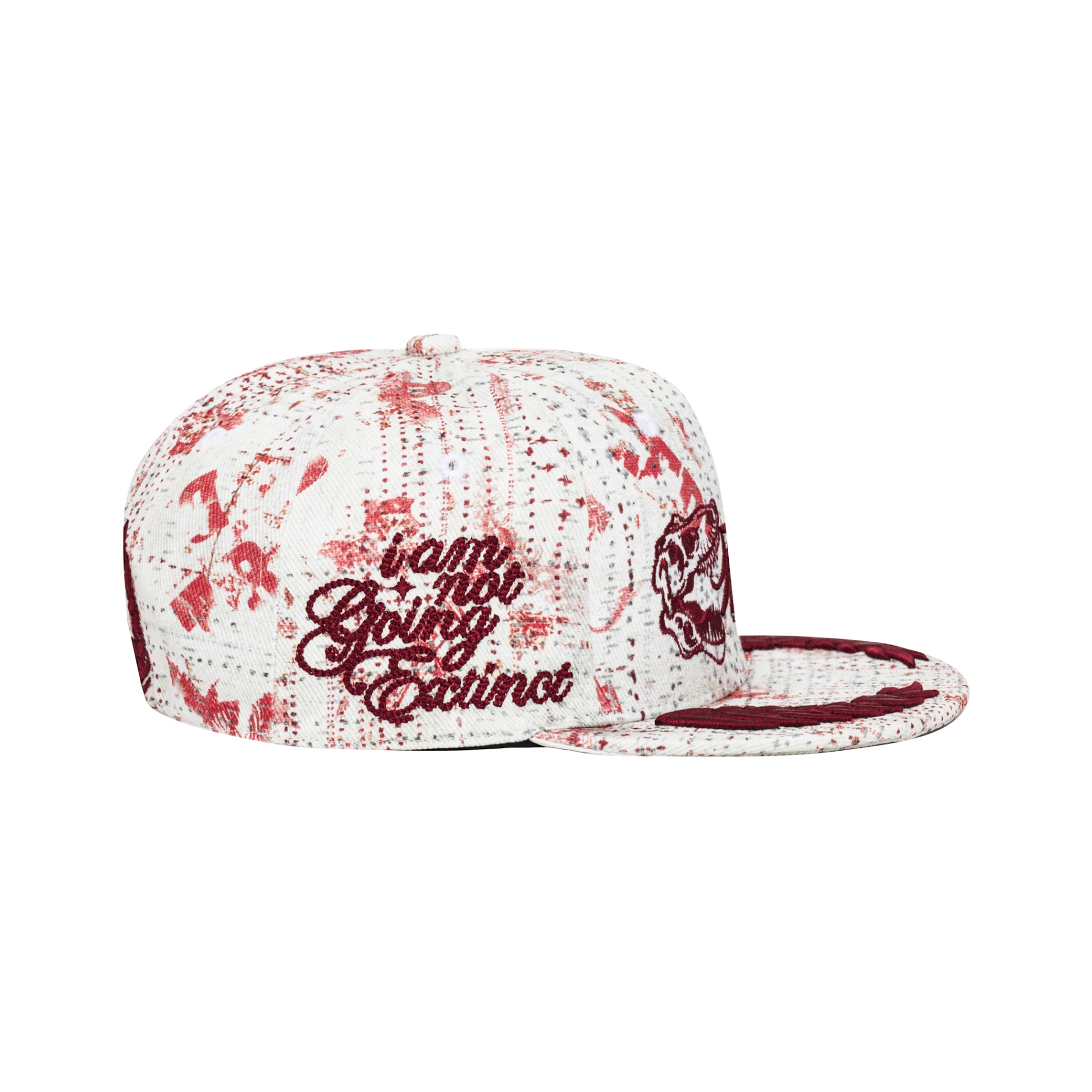Erodedx Fitted Cap - White