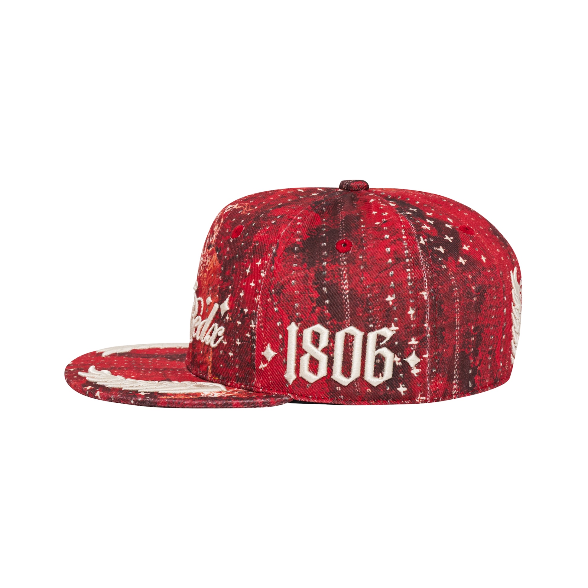 Erodedx Fitted Cap - Red