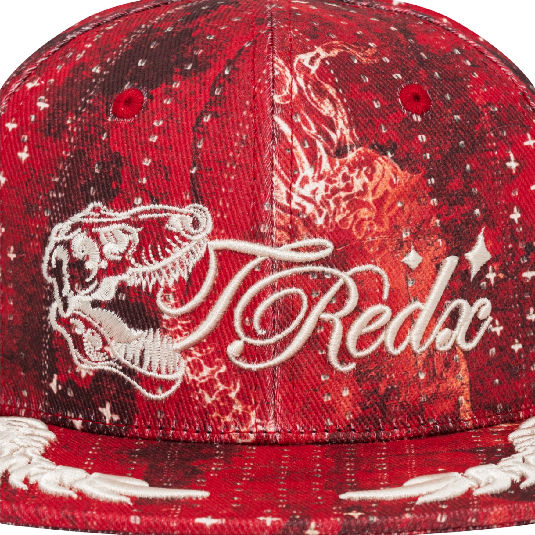 Erodedx Fitted Cap - Red