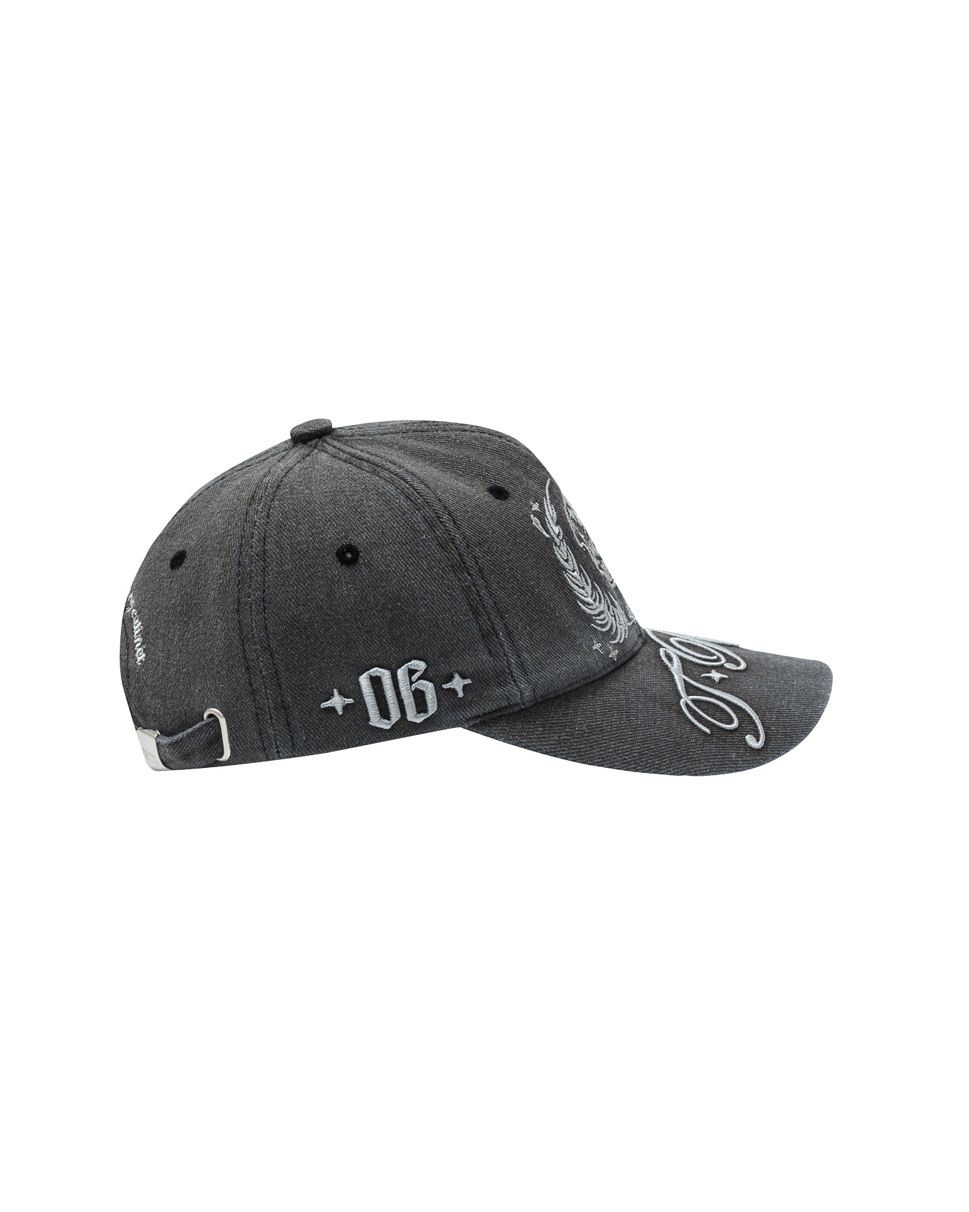 LAURUSEDX WASHED CAP - Grey