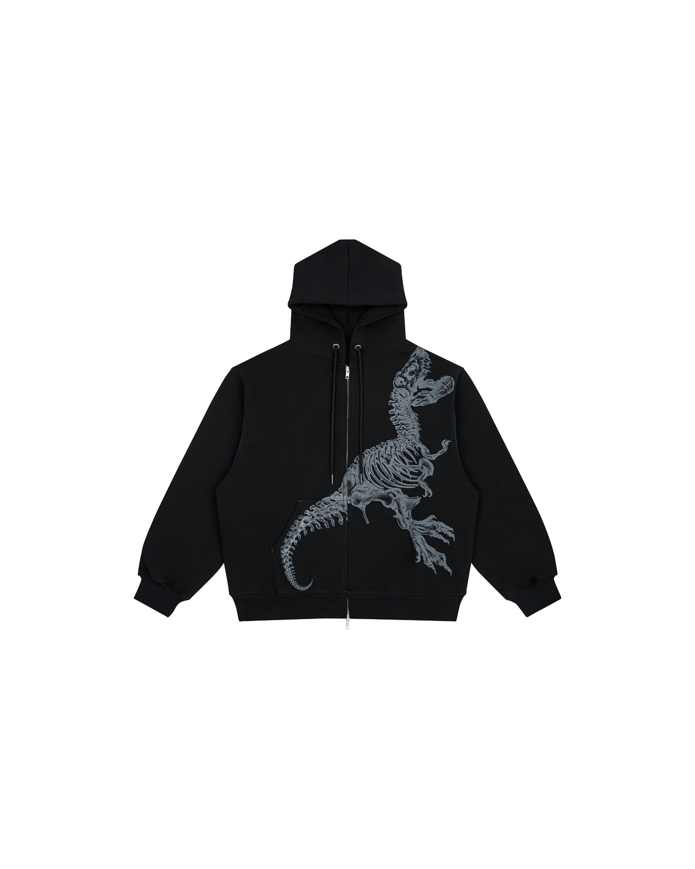 トップス detachable design zip hoodie 受注制【Never mind the XU】set up tie-dye zip up hoodie (2color