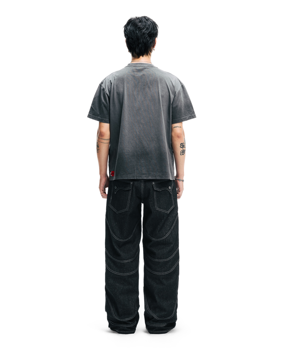 AR-MUREDX RAW DENIM - BLACK