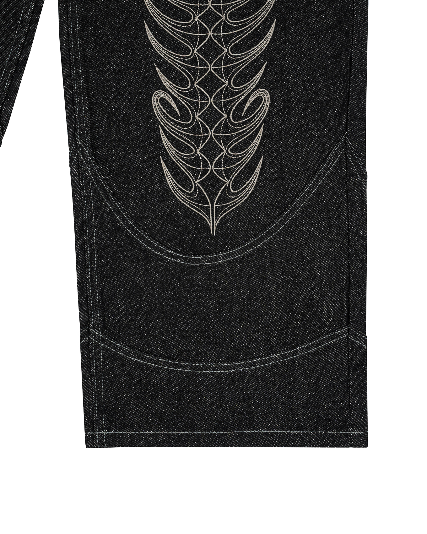 AR-MUREDX RAW DENIM - BLACK