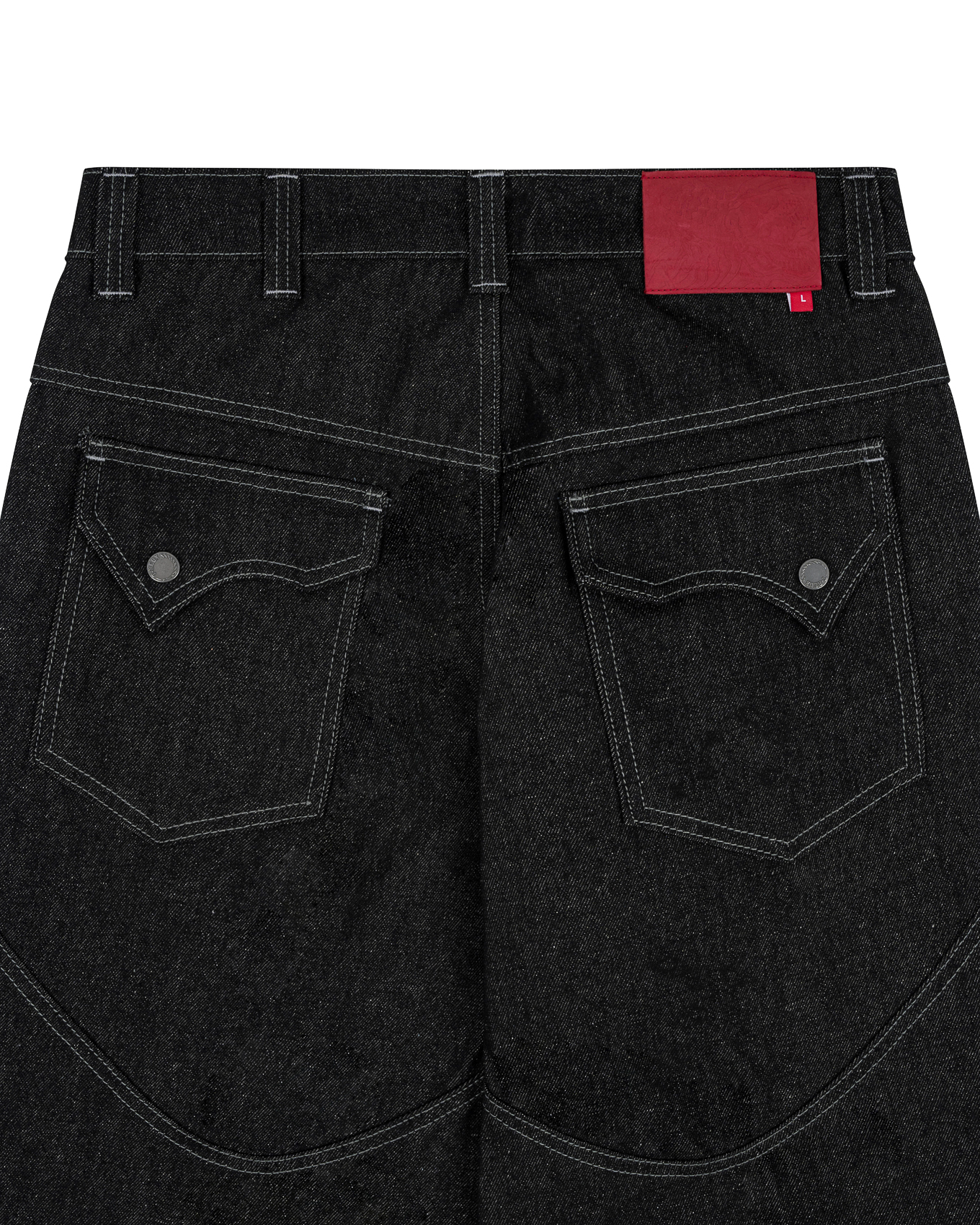 AR-MUREDX RAW DENIM - BLACK