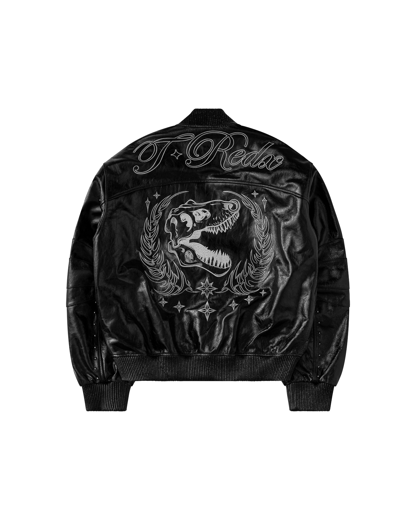 ARMOREDX LEATHER JACKET - BLACK