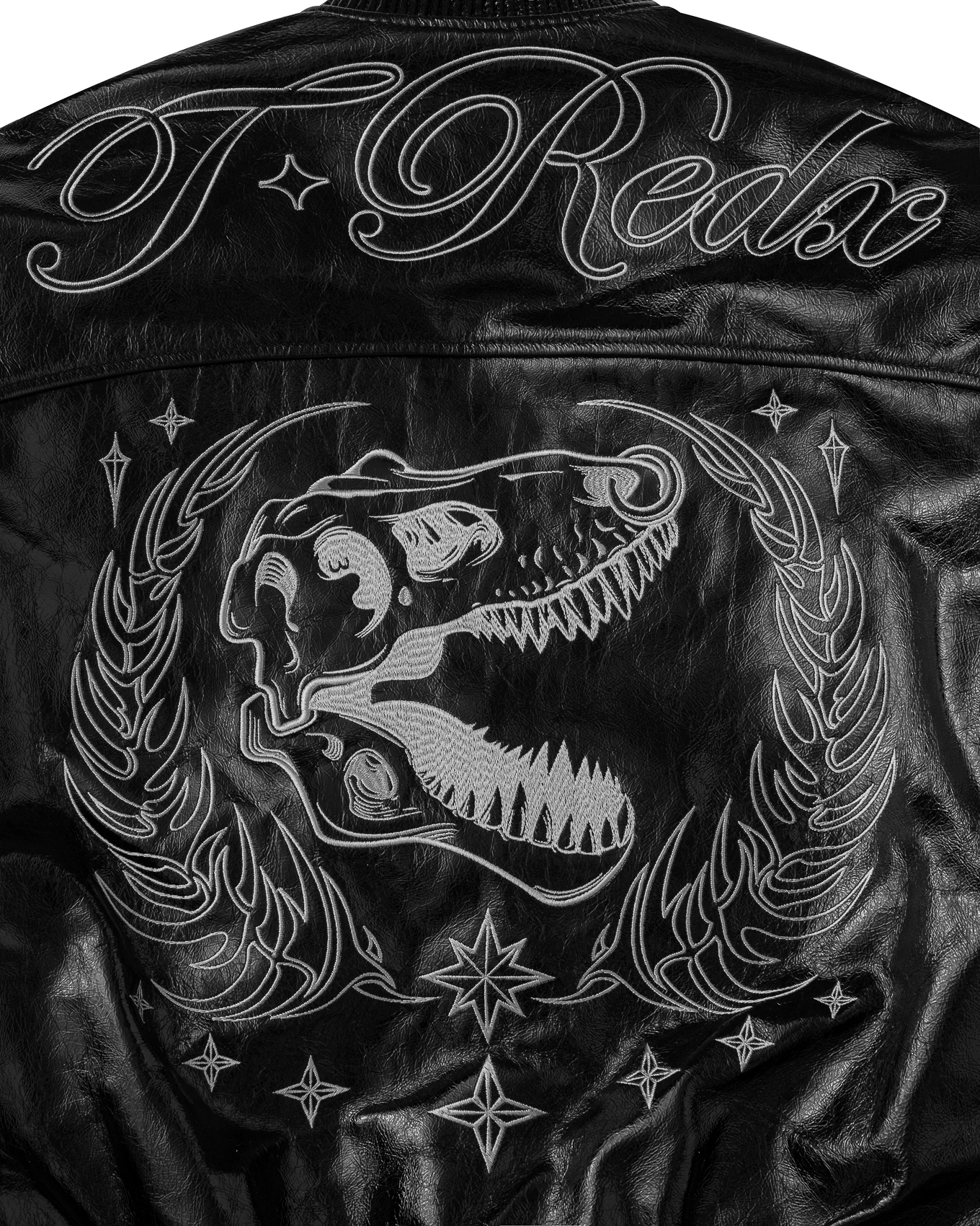 ARMOREDX LEATHER JACKET - BLACK