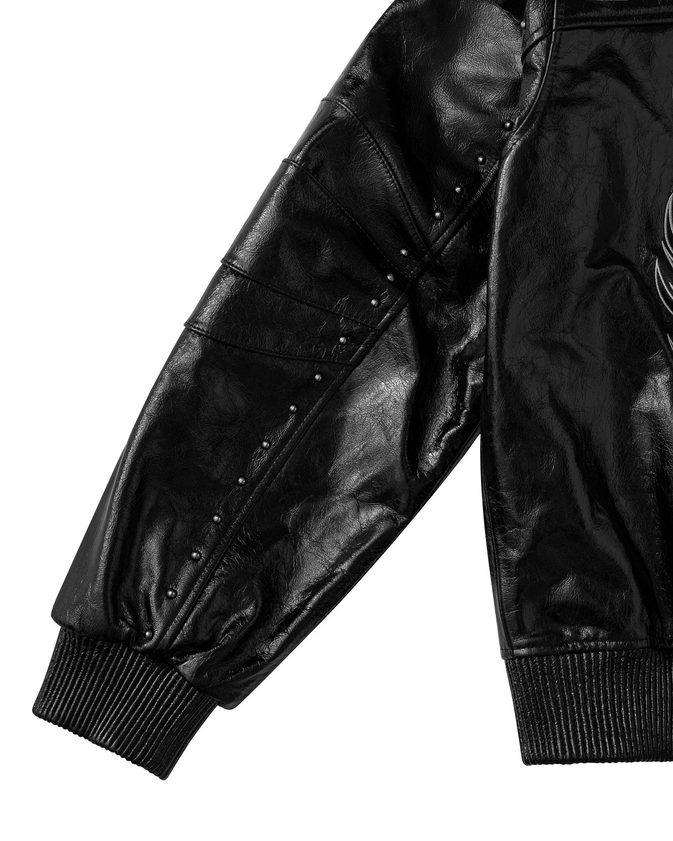 ARMOREDX LEATHER JACKET - BLACK