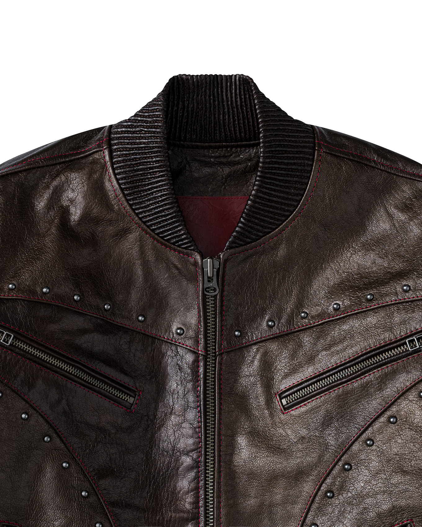 ARMOREDX LEATHER JACKET - MOCHA