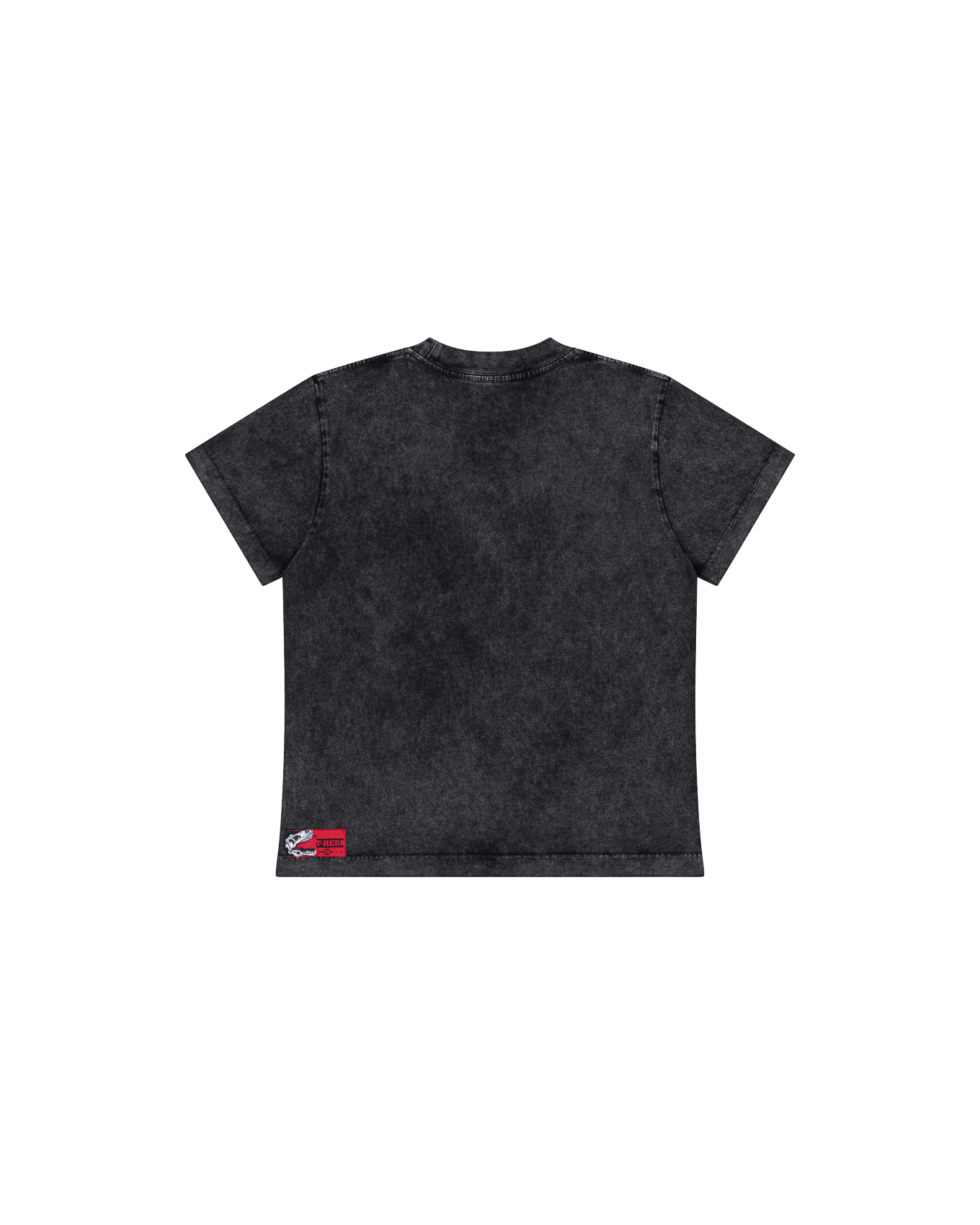 BLASTEDX WASH FITTED TEE - BLACK