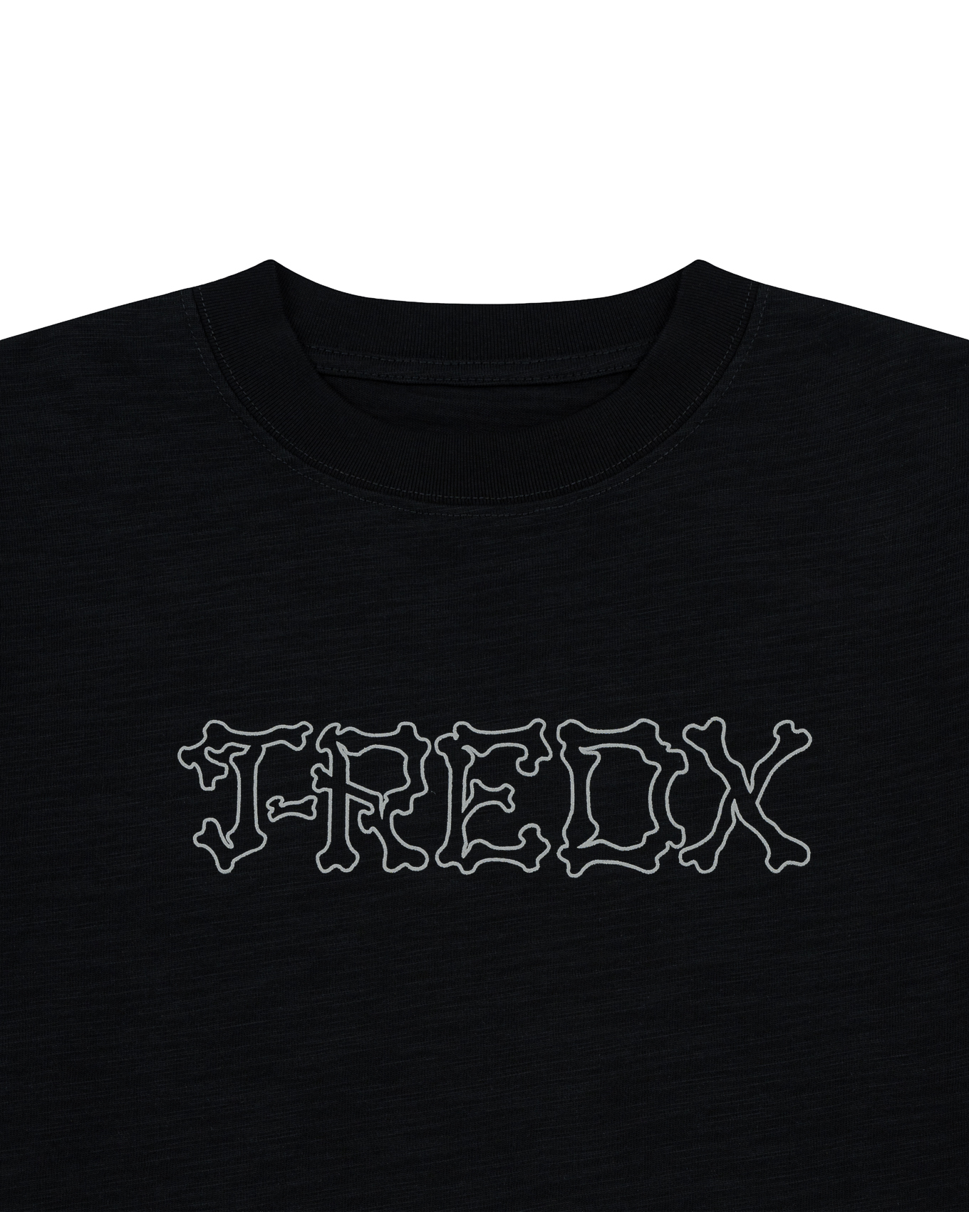 BONNIEDX SLUB LONGSLEEVE - BLACK