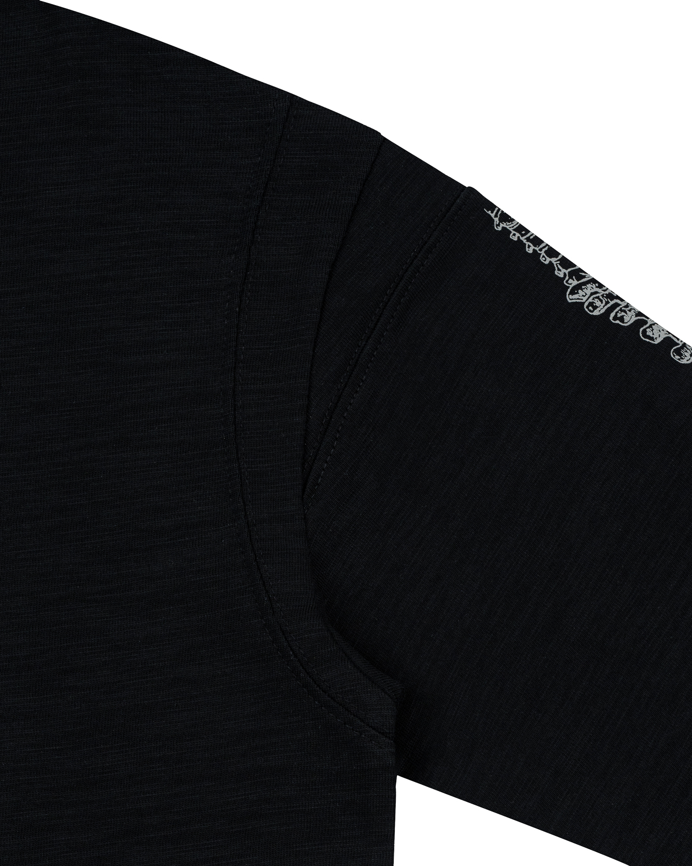 BONNIEDX SLUB LONGSLEEVE - BLACK