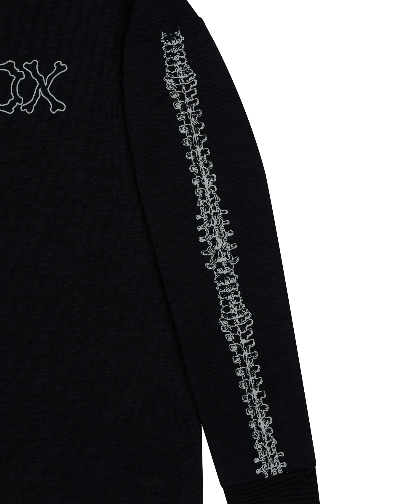 BONNIEDX SLUB LONGSLEEVE - BLACK