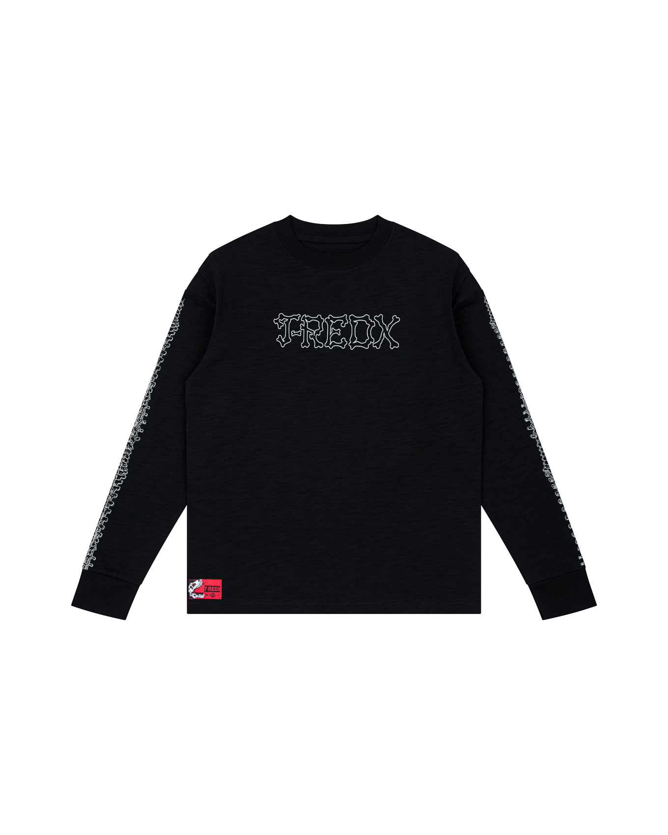 BONNIEDX SLUB LONGSLEEVE - BLACK