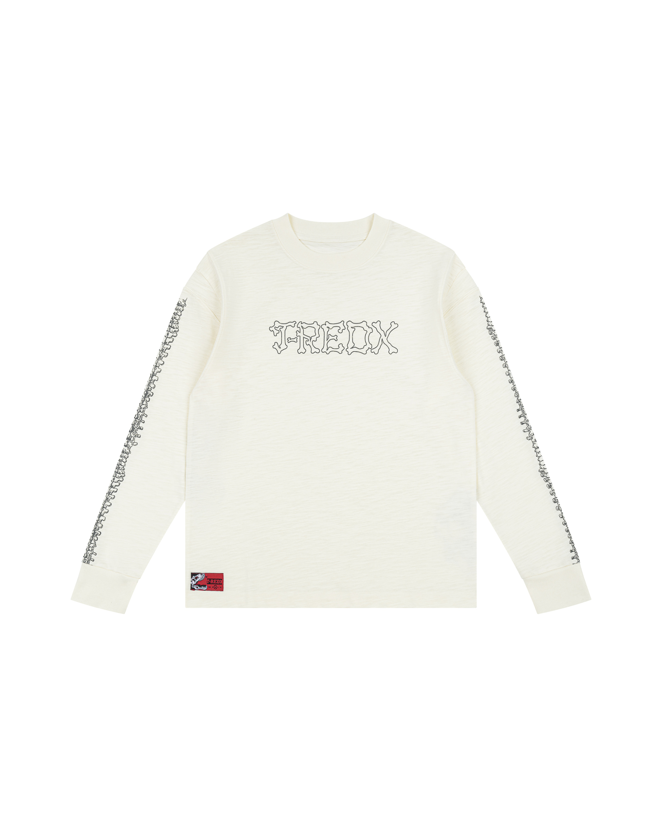 BONNIEDX SLUB LONGSLEEVE - CREAM