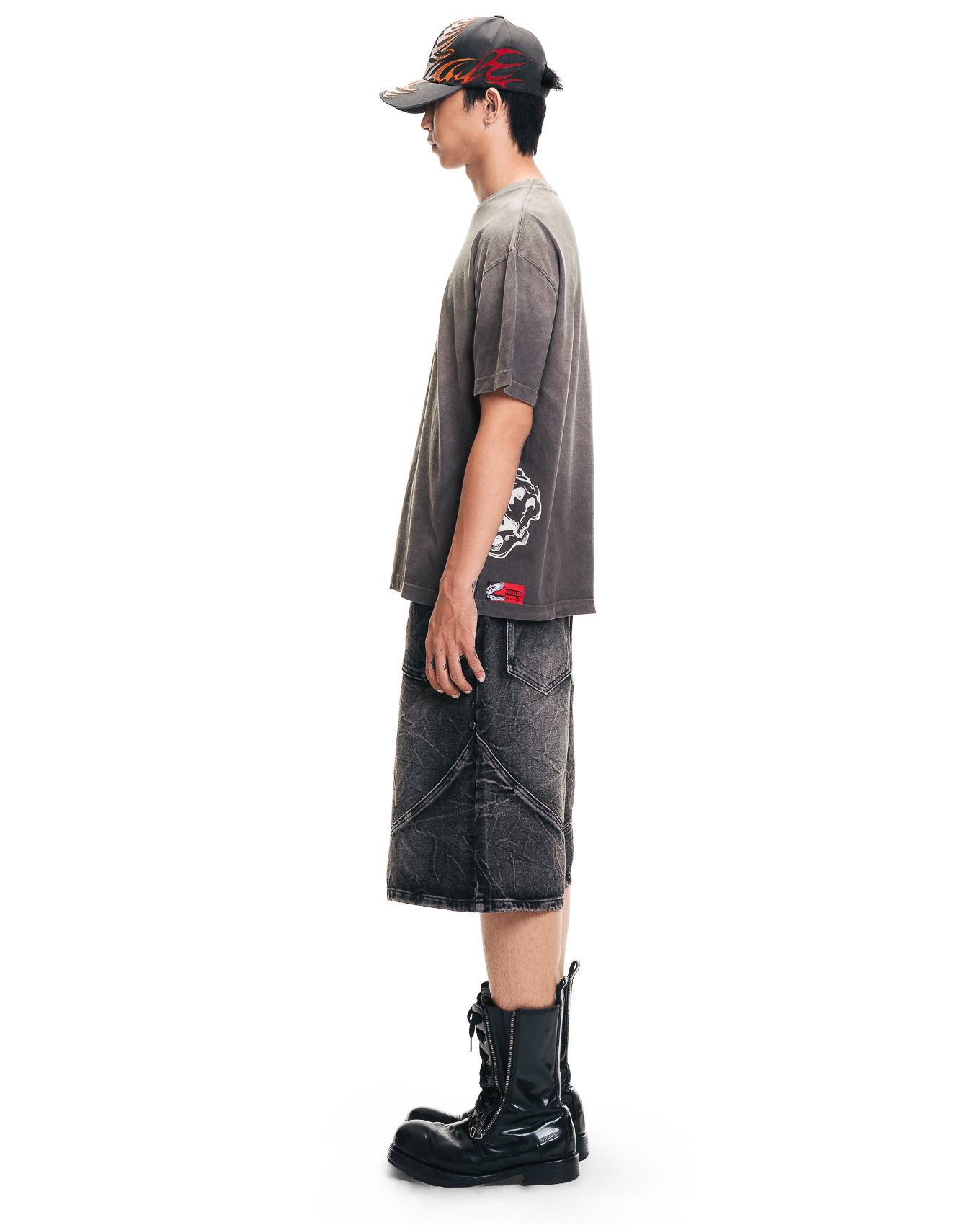 BONNIEDX WASHED TEE - MOCHA