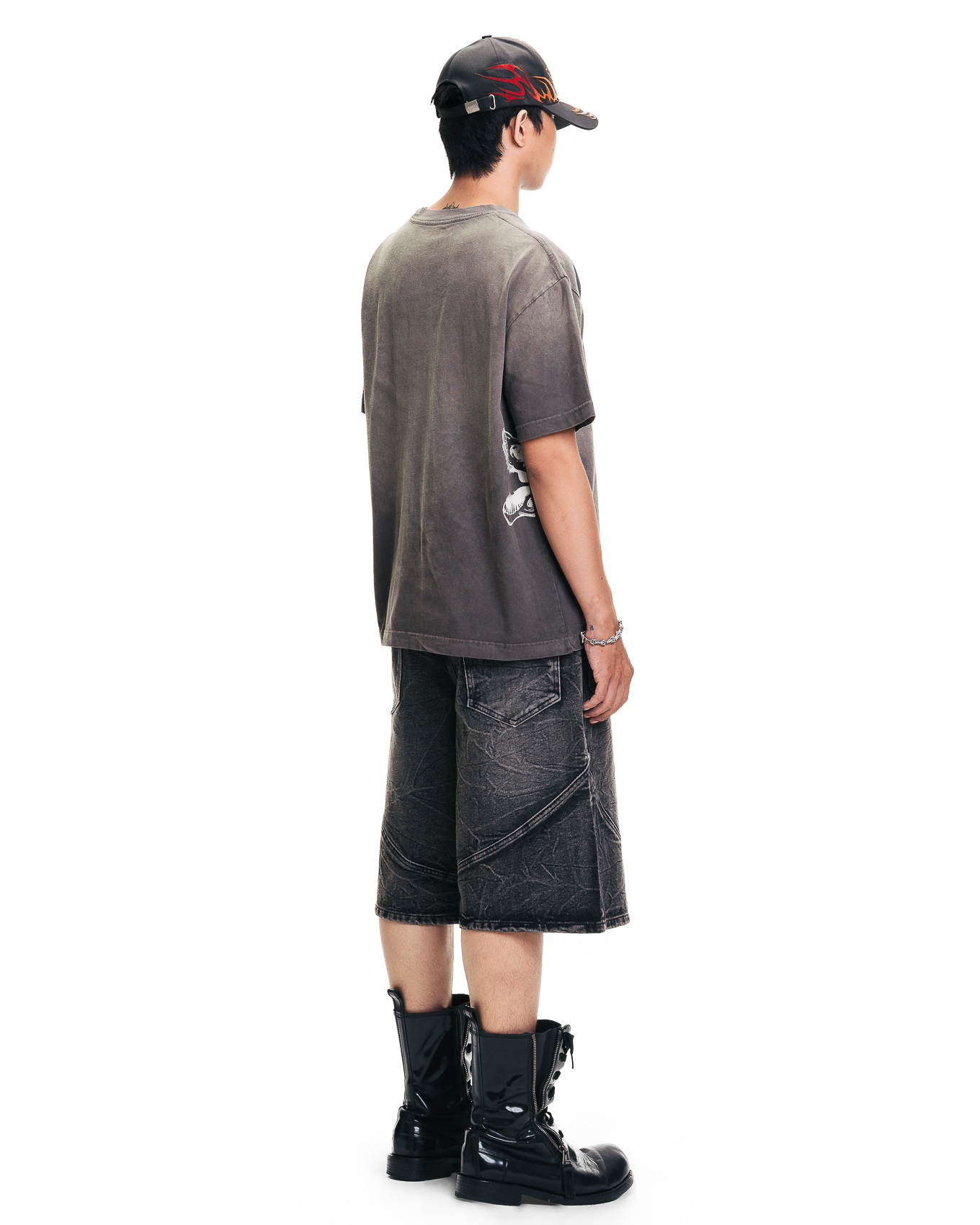 BONNIEDX WASHED TEE - MOCHA