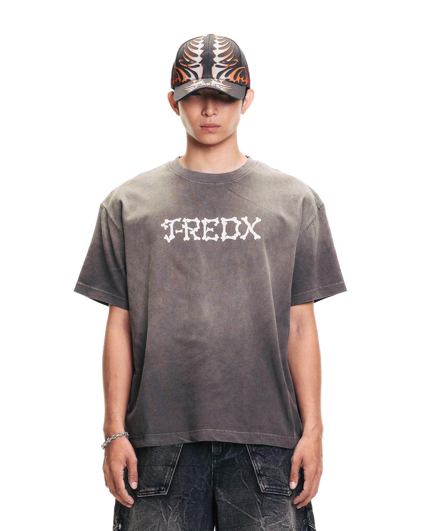 BONNIEDX WASHED TEE - MOCHA