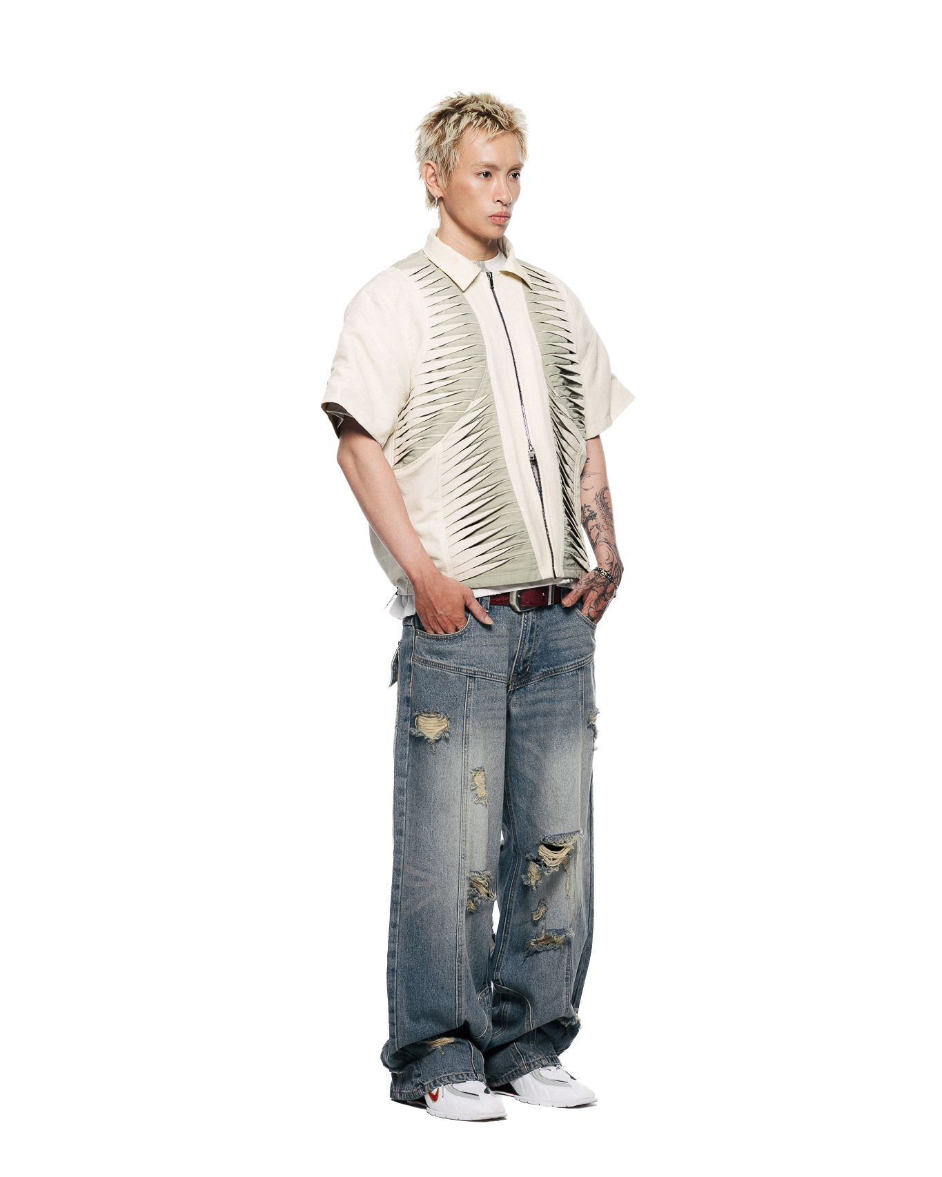 BUILEDX SHACKET - CREAM