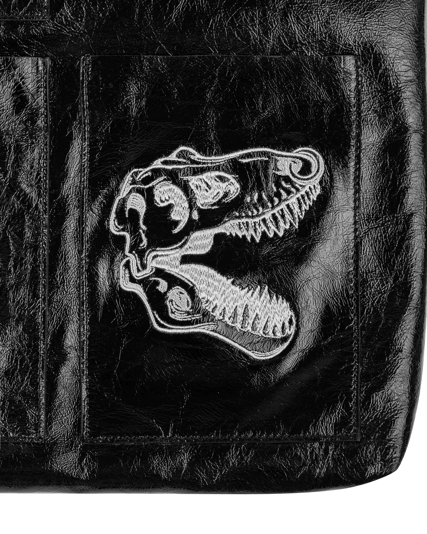 COSTALEDX LEATHER TOTE BAG - BLACK