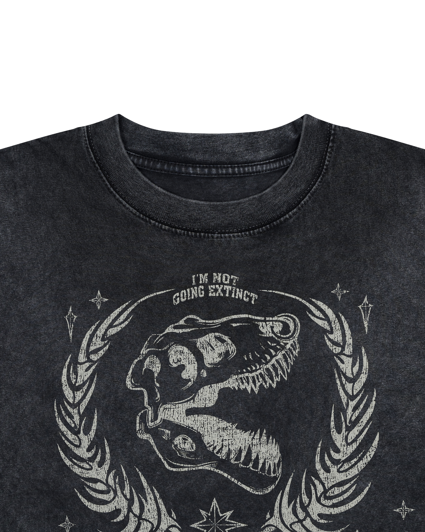 CR - ULNEDX WASH TEE - BLACK