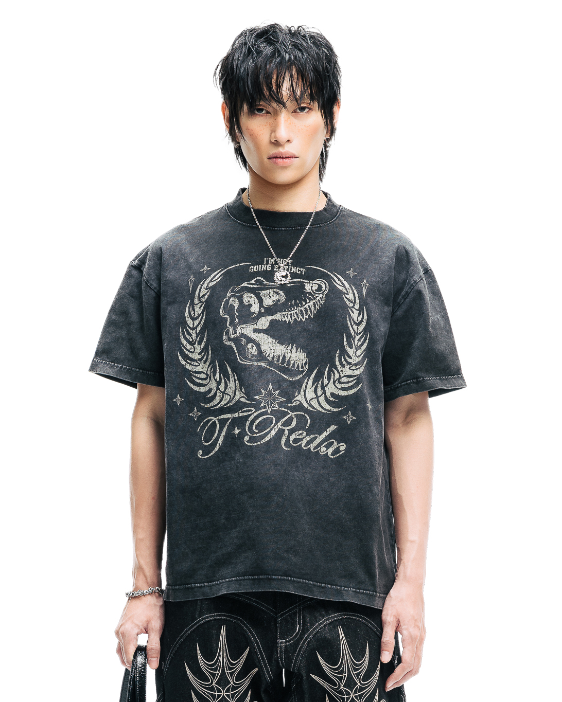 CR - ULNEDX WASH TEE - BLACK