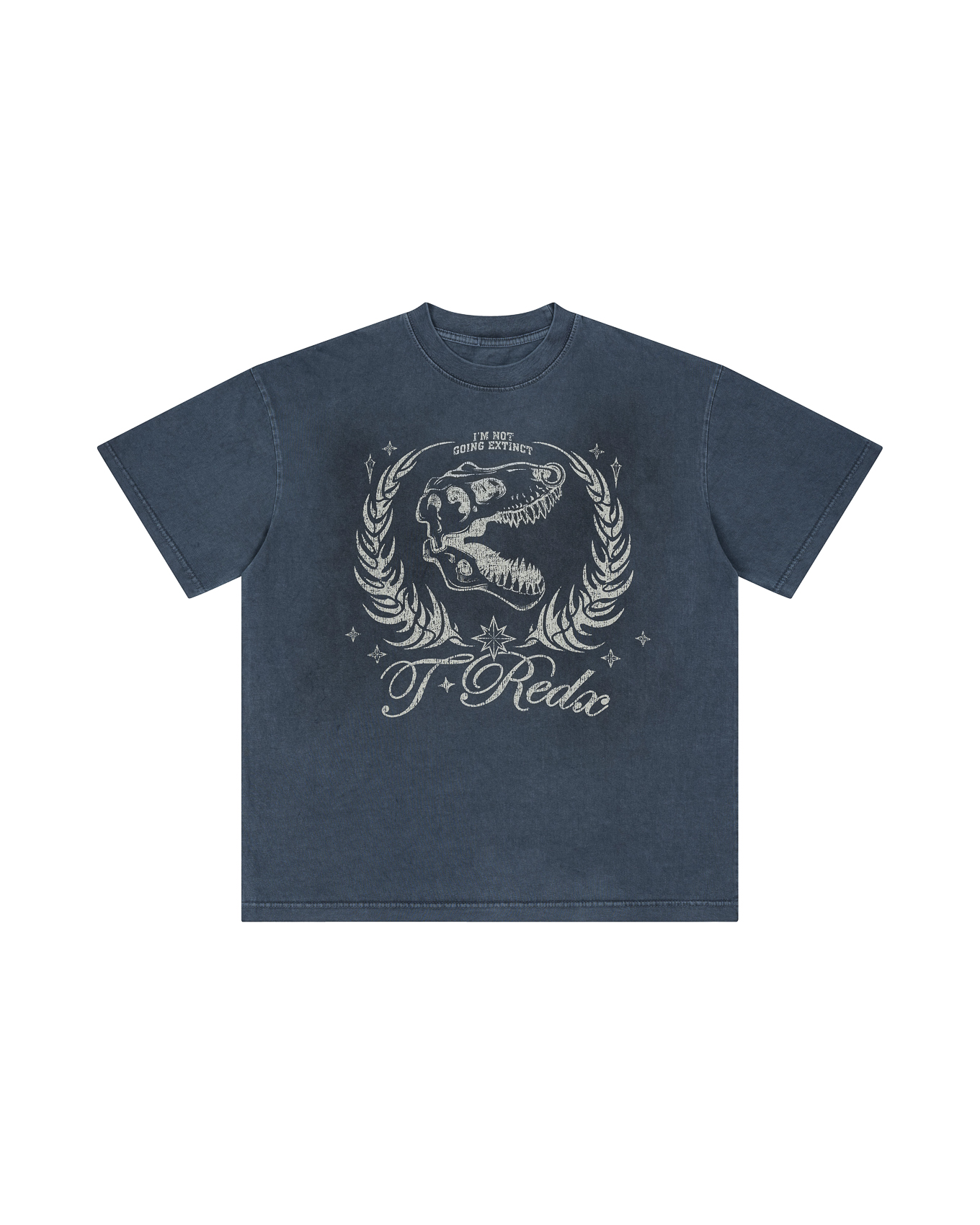 CR - ULNEDX WASH TEE - NAVY BLUE