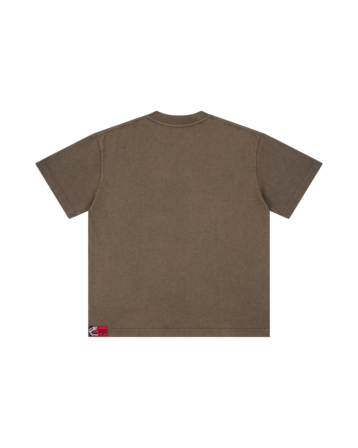 CRACKDINOEDX WASHED TEE - MOCHA