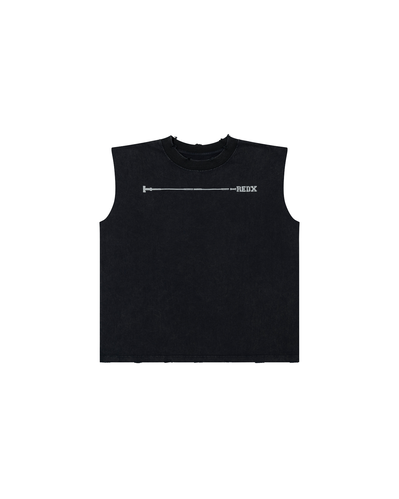 CRACKEDX MA TANKTOP - BLACK
