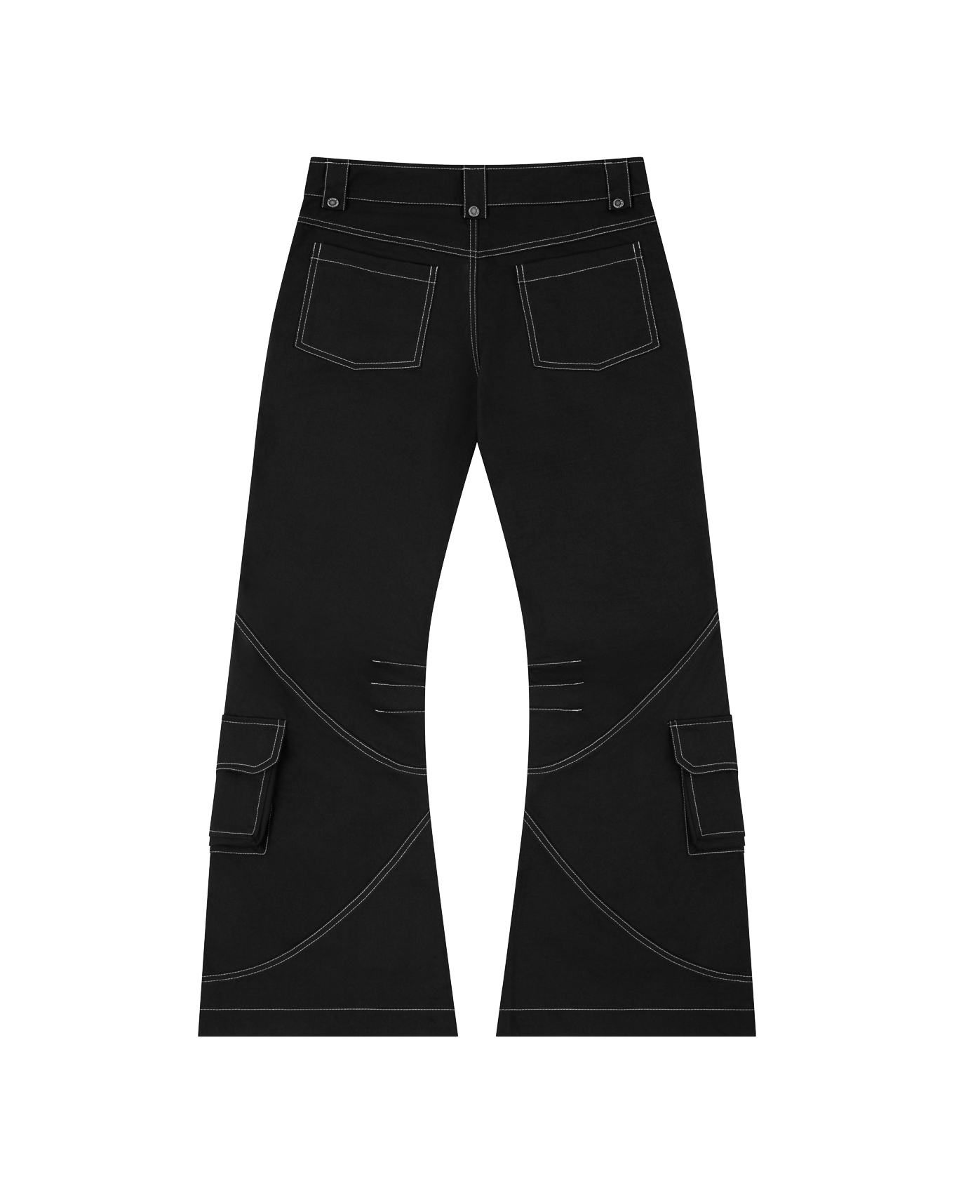 CURVEDX FLARE PANTS - BLACK