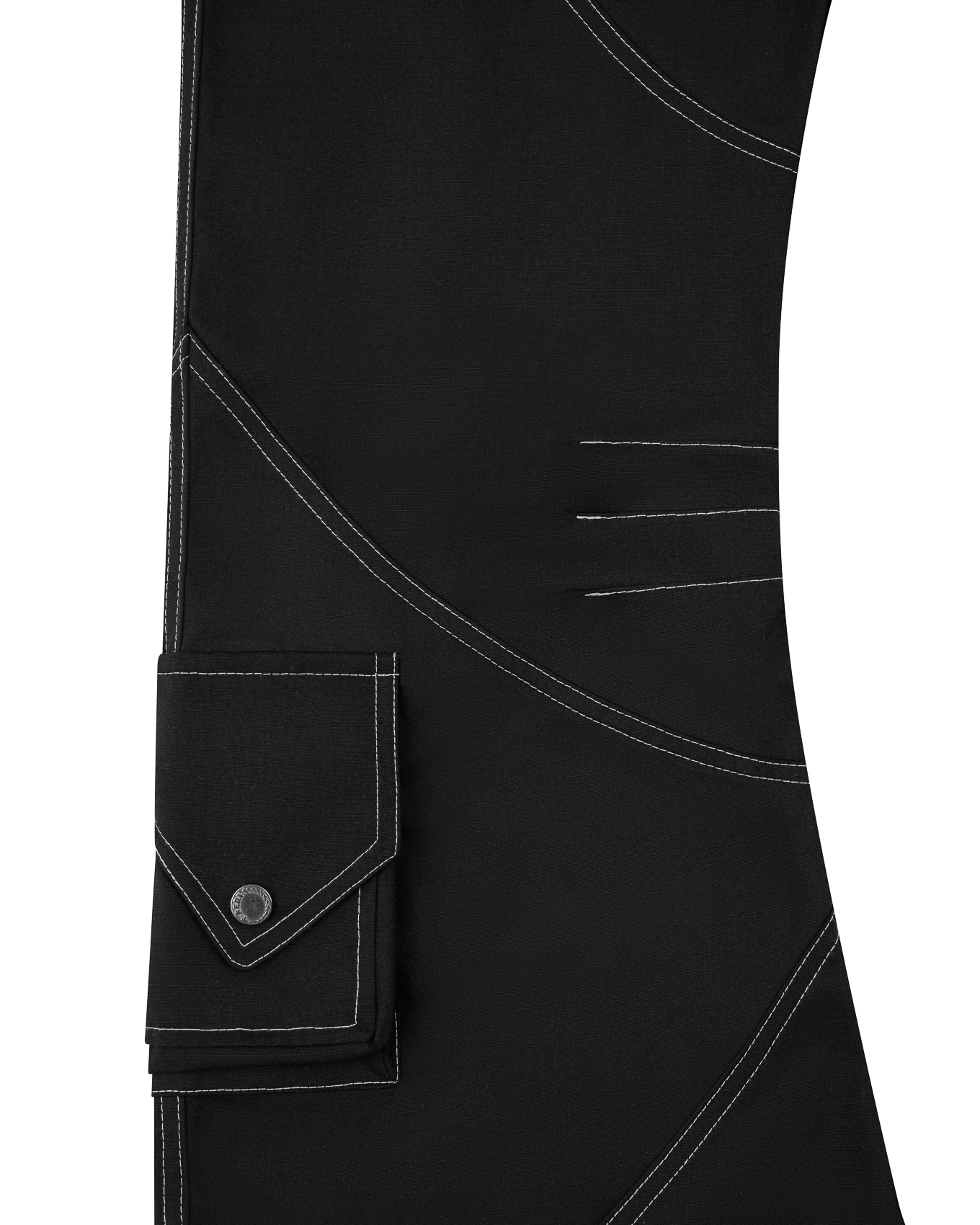 CURVEDX FLARE PANTS - BLACK