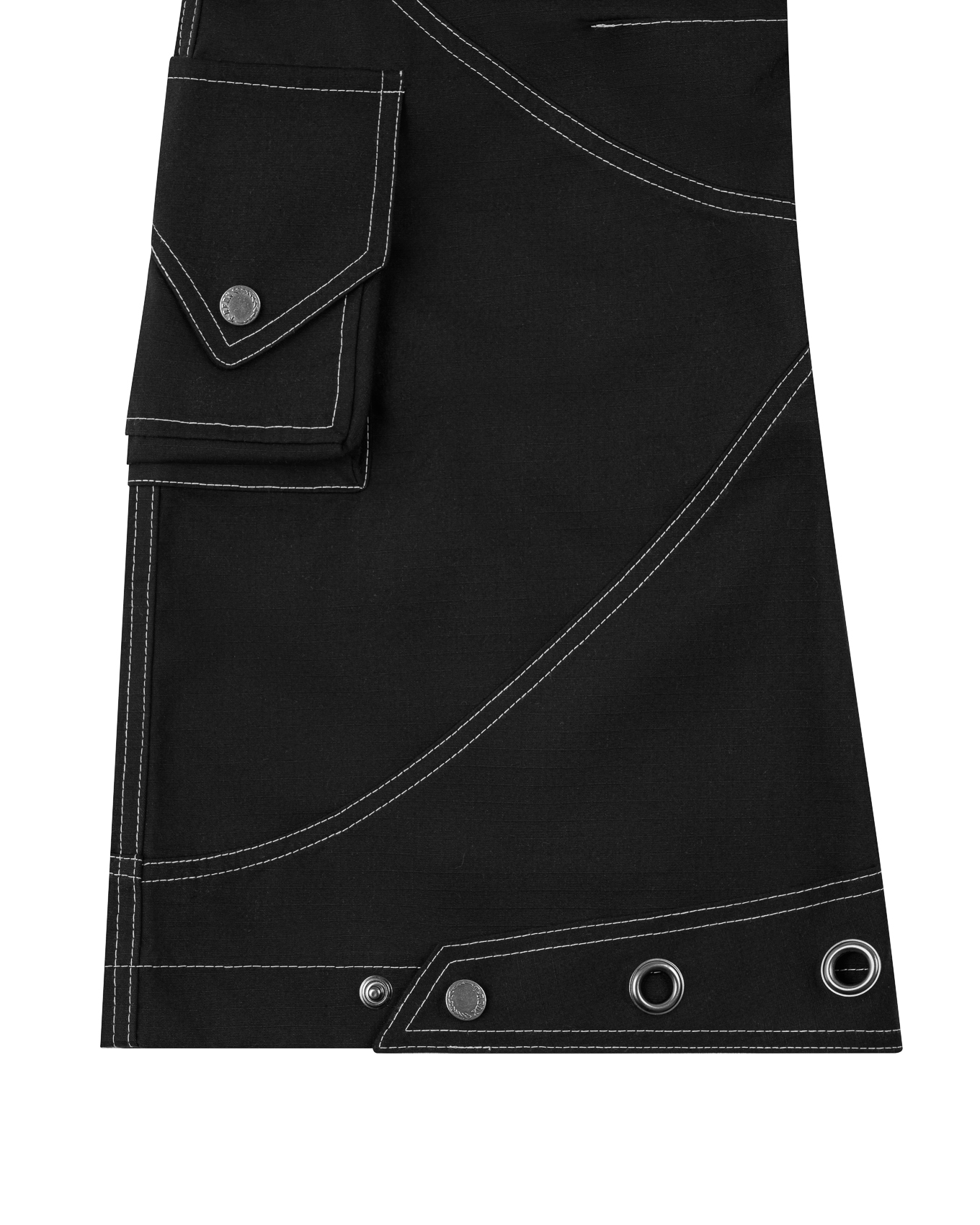 CURVEDX FLARE PANTS - BLACK