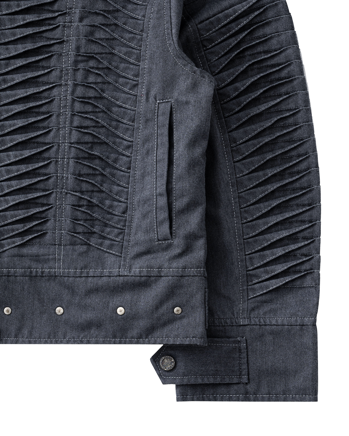 ERUPTIONEDX JACKET - GARMENT DYED