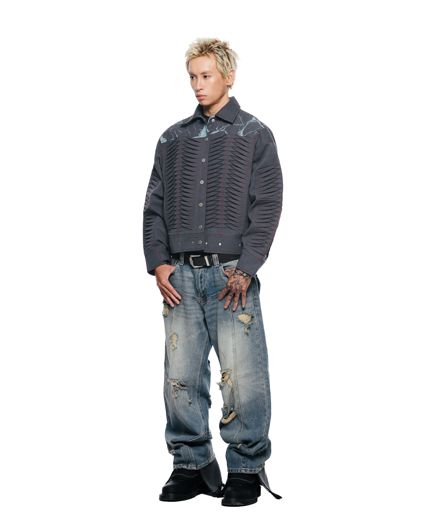 ERUPTIONEDX JACKET - Grey