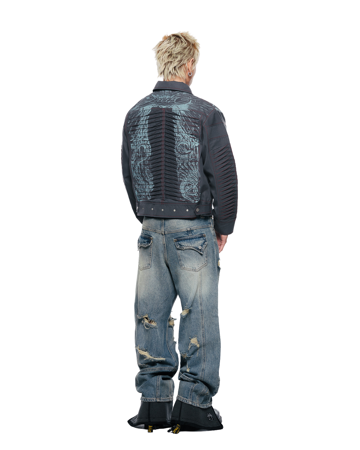 ERUPTIONEDX JACKET - Grey