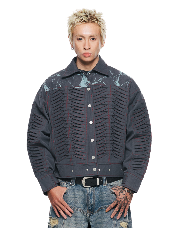 ERUPTIONEDX JACKET - Grey