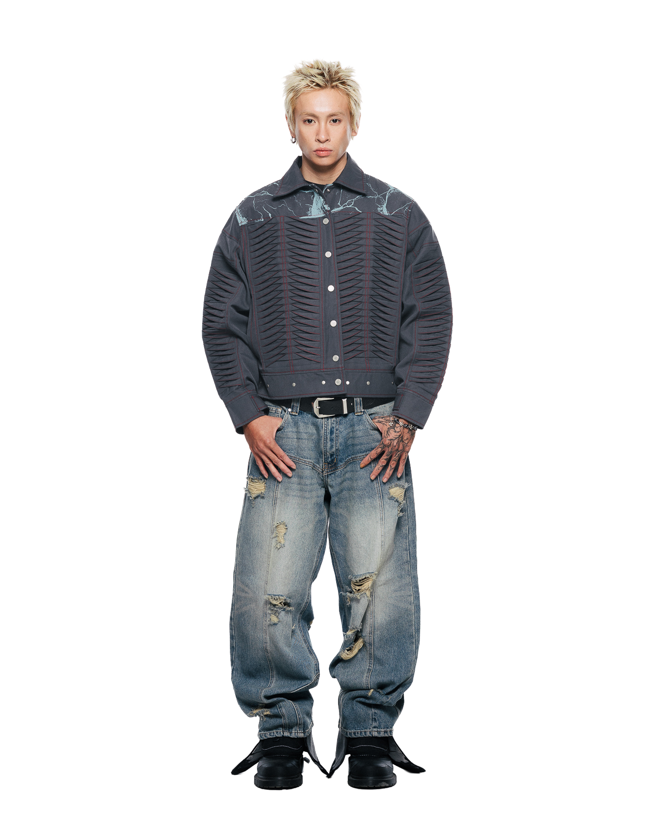 ERUPTIONEDX JACKET - Grey