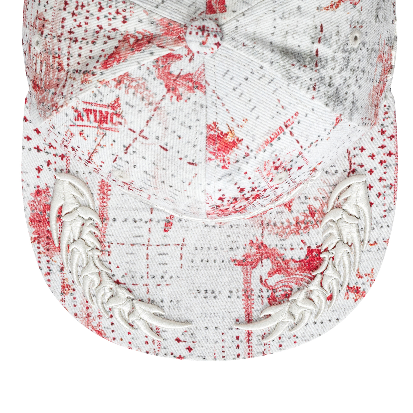 Erodedx Fitted Cap - All White
