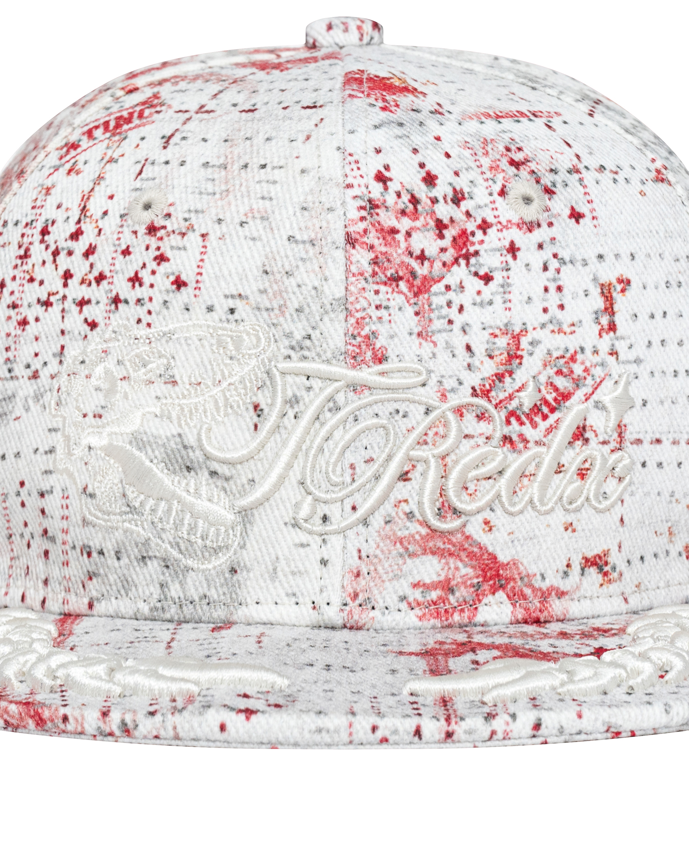 Erodedx Fitted Cap - All White