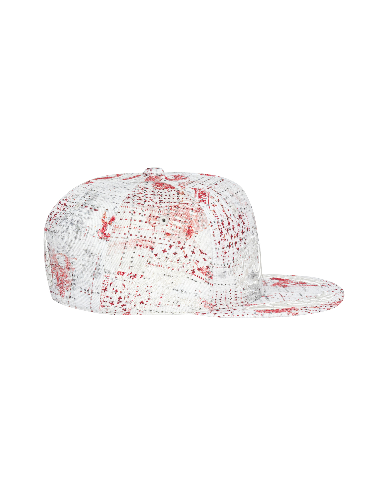 Erodedx Fitted Cap - All White