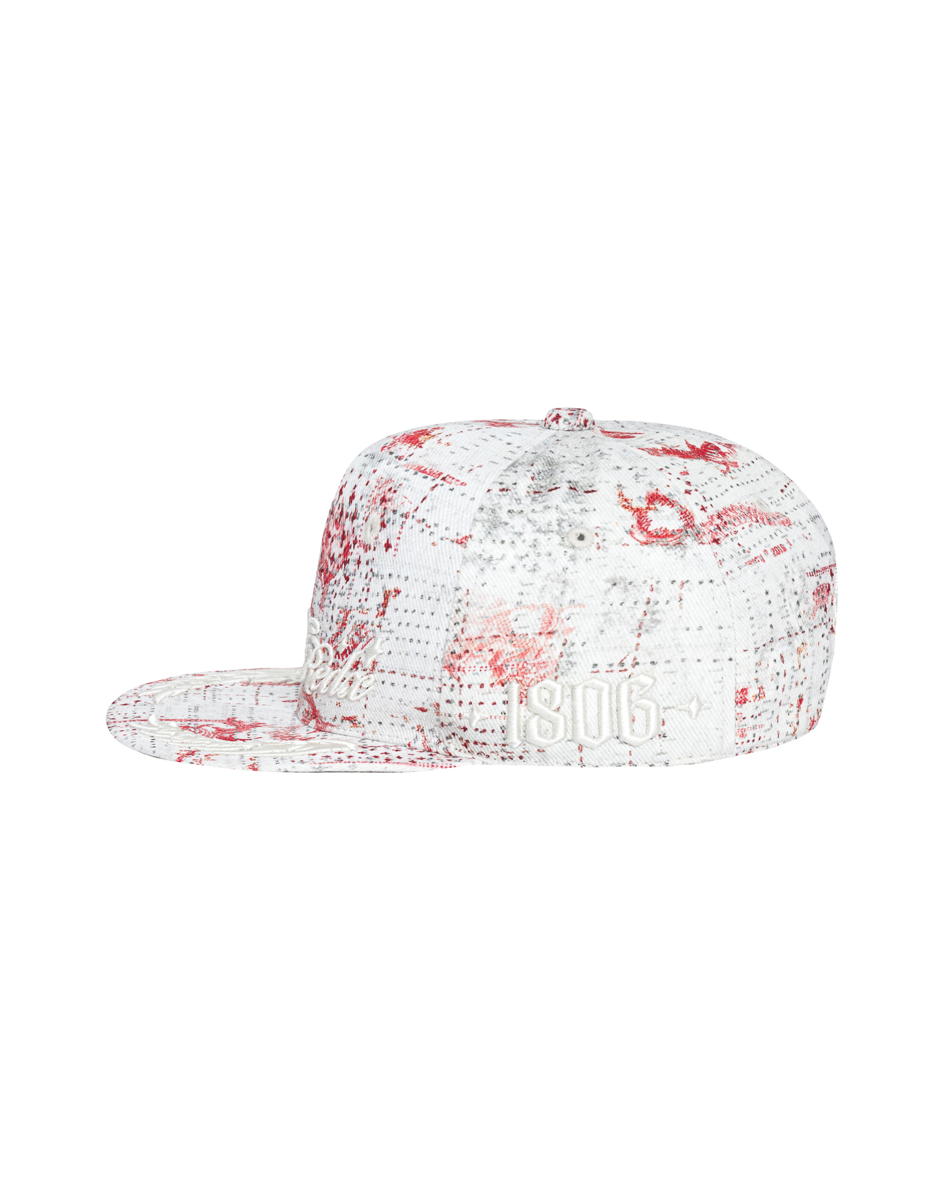 Erodedx Fitted Cap - All White
