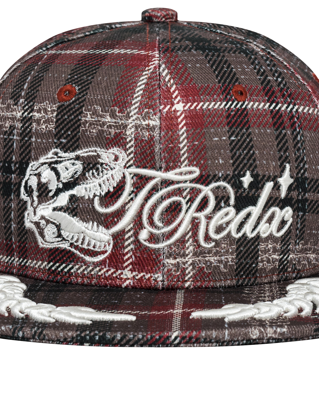 Erodedx Fitted Cap - Mocha Tartan
