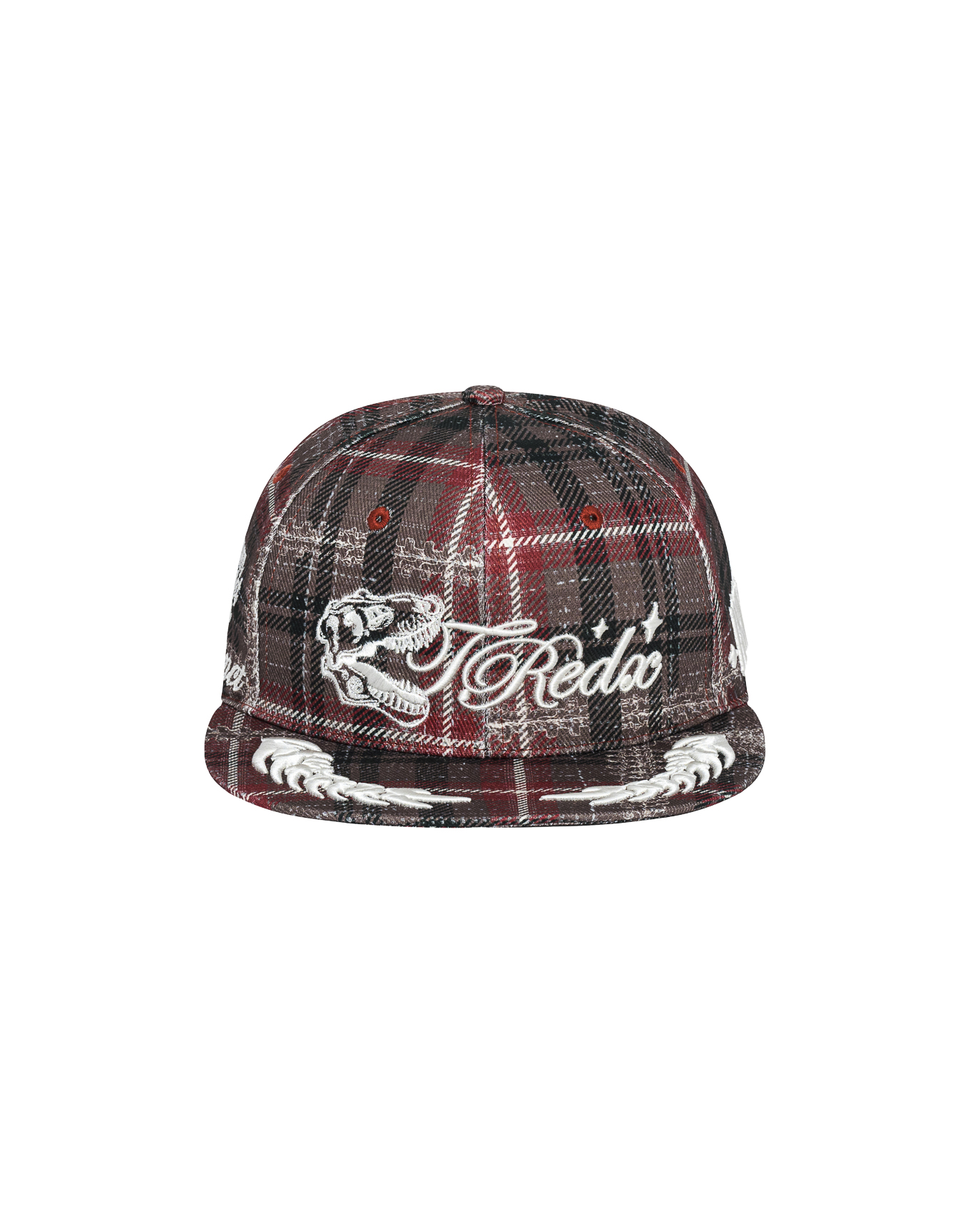 Erodedx Fitted Cap - Mocha Tartan