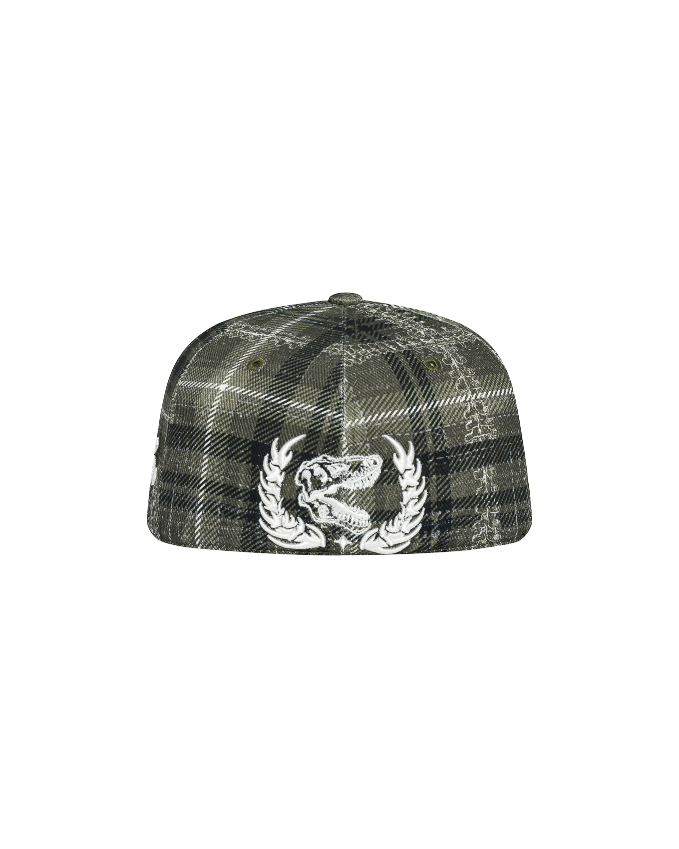 Erodedx Fitted Cap - Olive Tartan