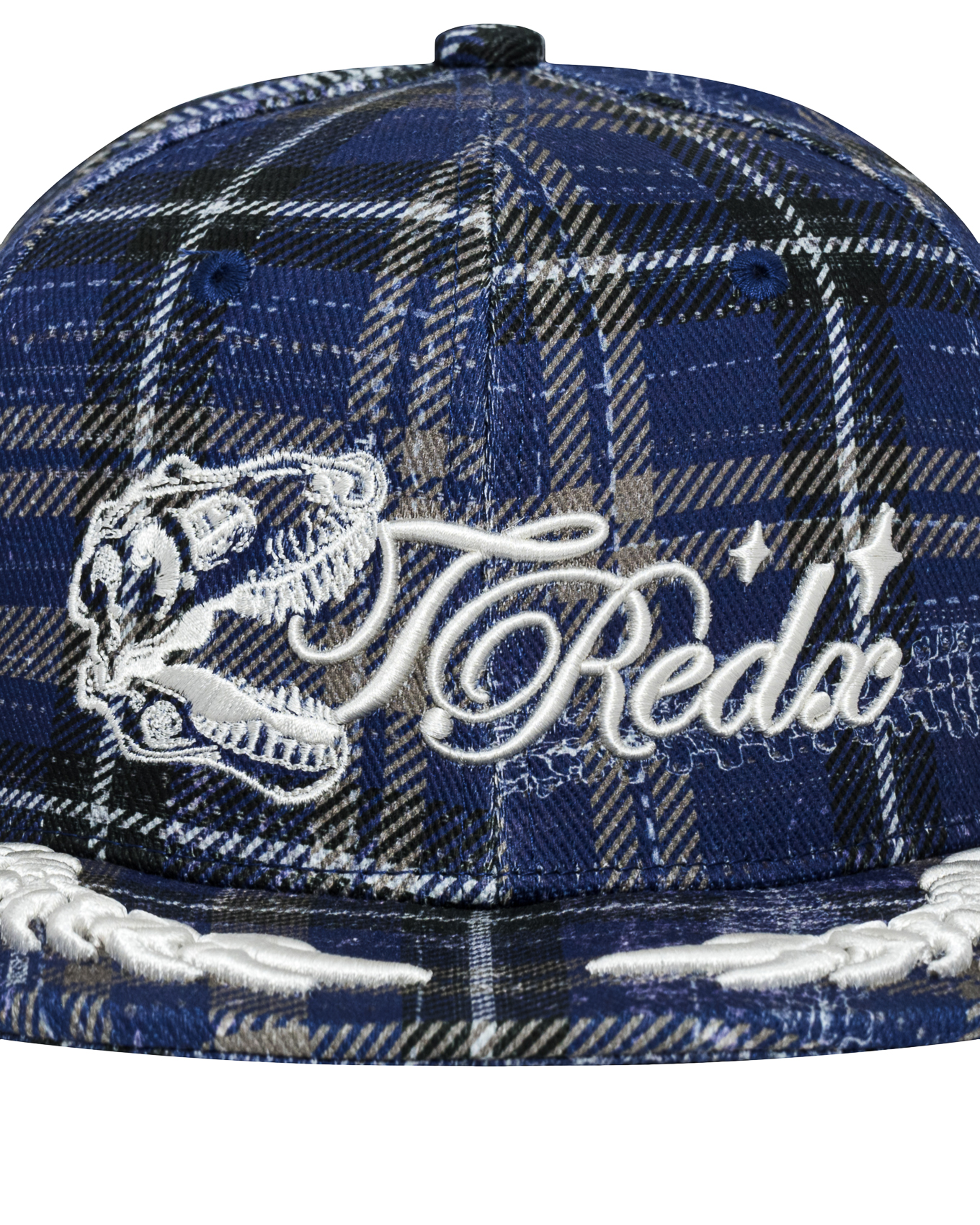 Erodedx Fitted Cap - Purple Tartan